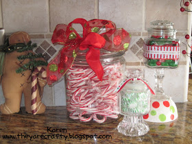 They Are Crafty: Christmas Jars