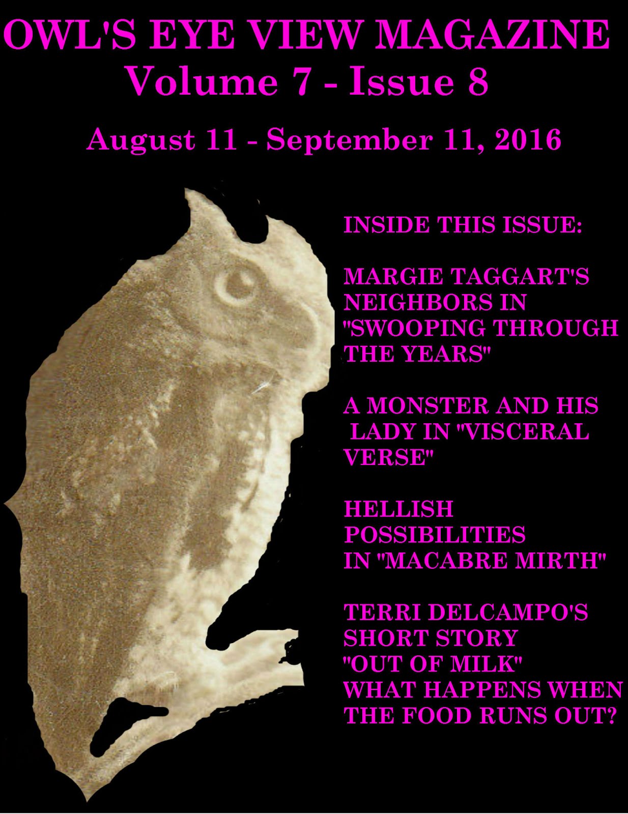 Owl's Eye View Magazine Issue 8