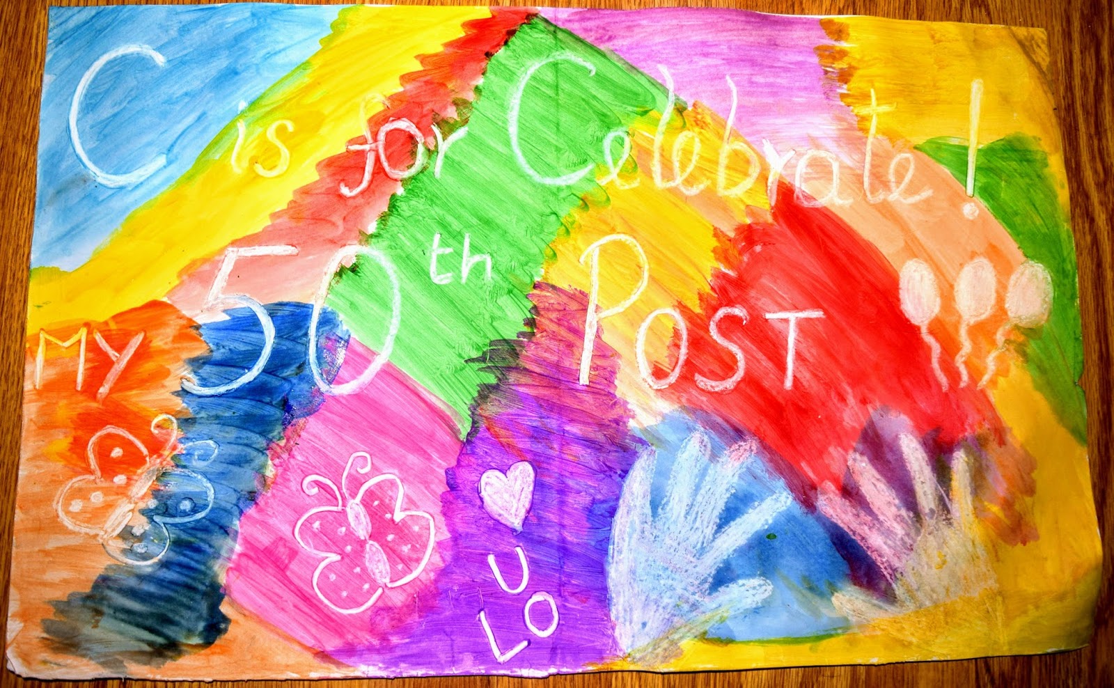 Sindhu's cocoon Crayon Resist Painting The Magic Revealed