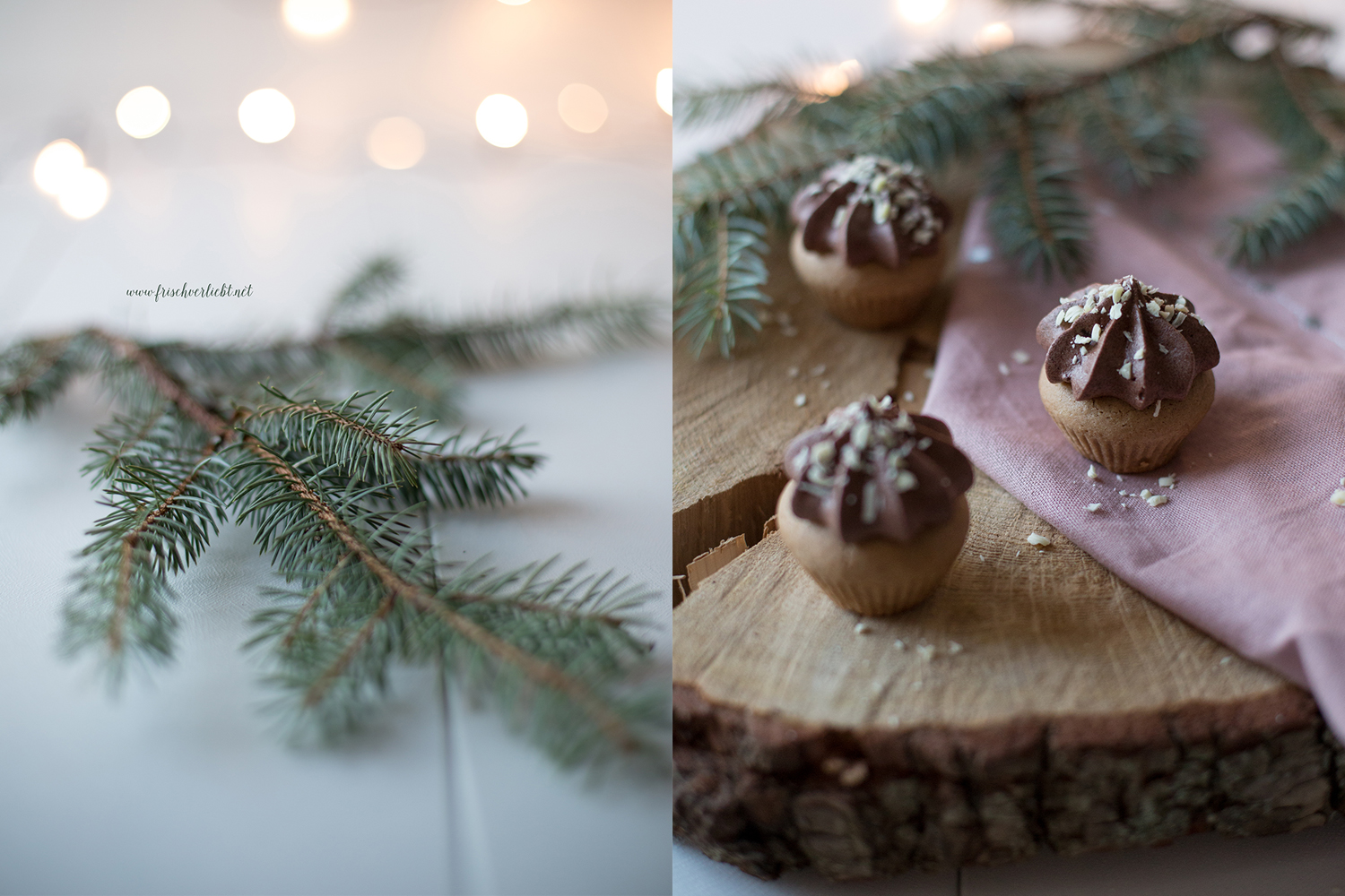 [Gastbeitrag] Lebkuchen-Cupcakes mit Mousse au Chocolat | Alles und Anderes