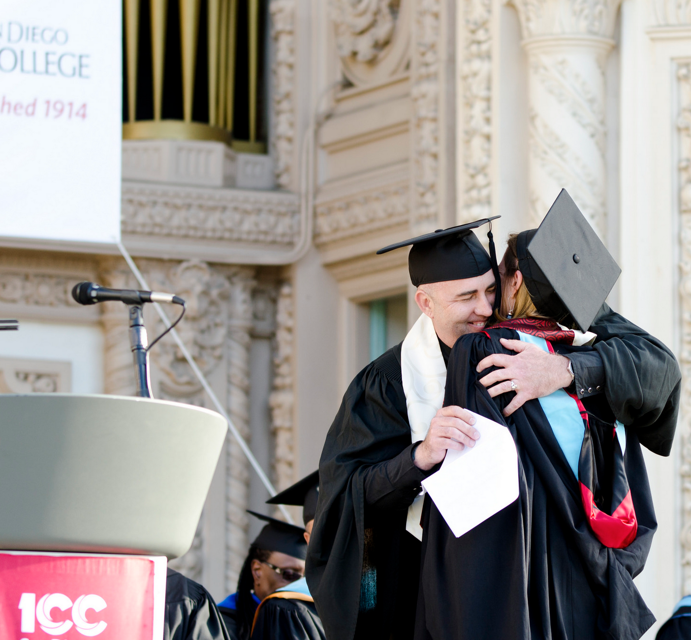 Historic 100th Commencement of San Diego City College Graphic Design For