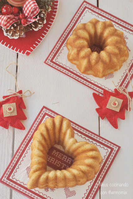 Bundt cake de canela y jengibre