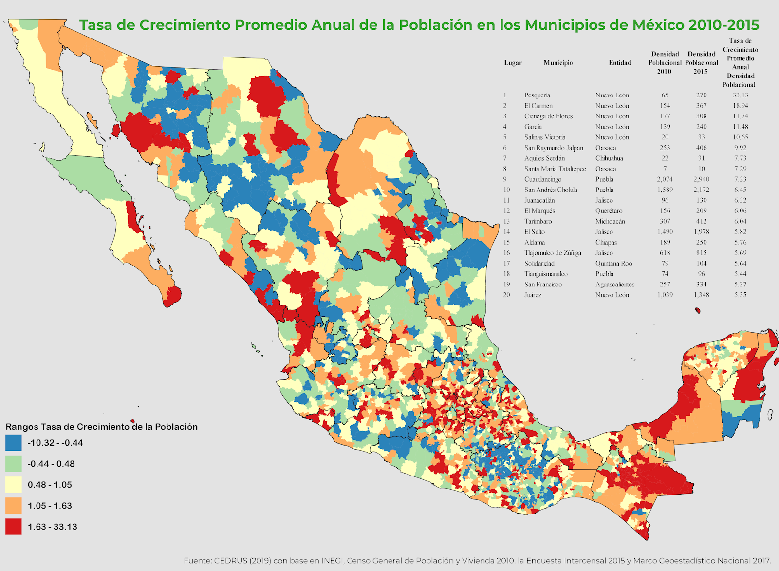 cedrus-unam-densidad-de-poblaci-n-en-los-municipios-de-m-xico-2010-y-2015