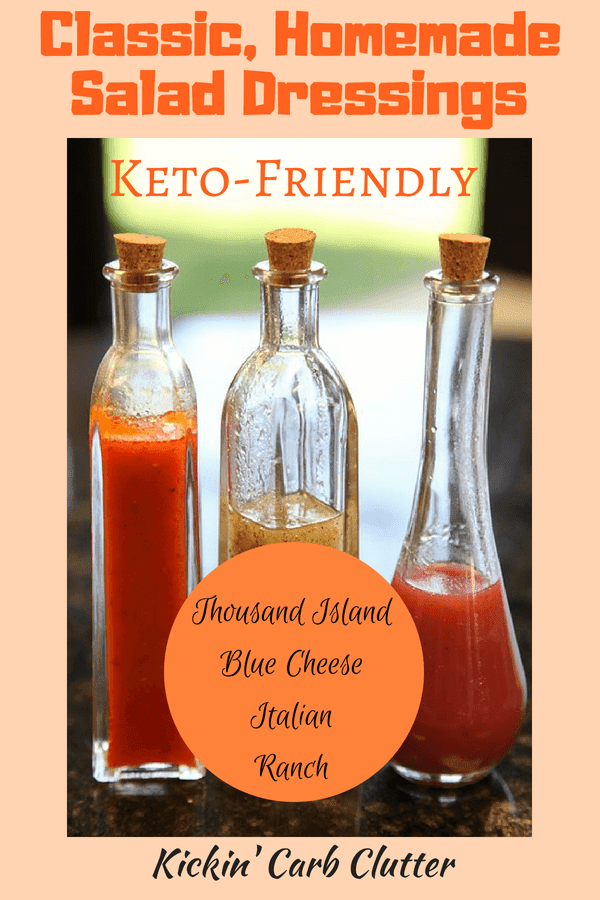 Classic Homemade Salad Dressings for Your LowCarb Diet