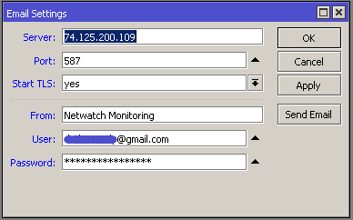 Monitoring Host Pada Jaringan Dengan Tool Netwatch di Mikrotik Monitoring Host Pada Jaringan Dengan Tool Netwatch di Mikrotik