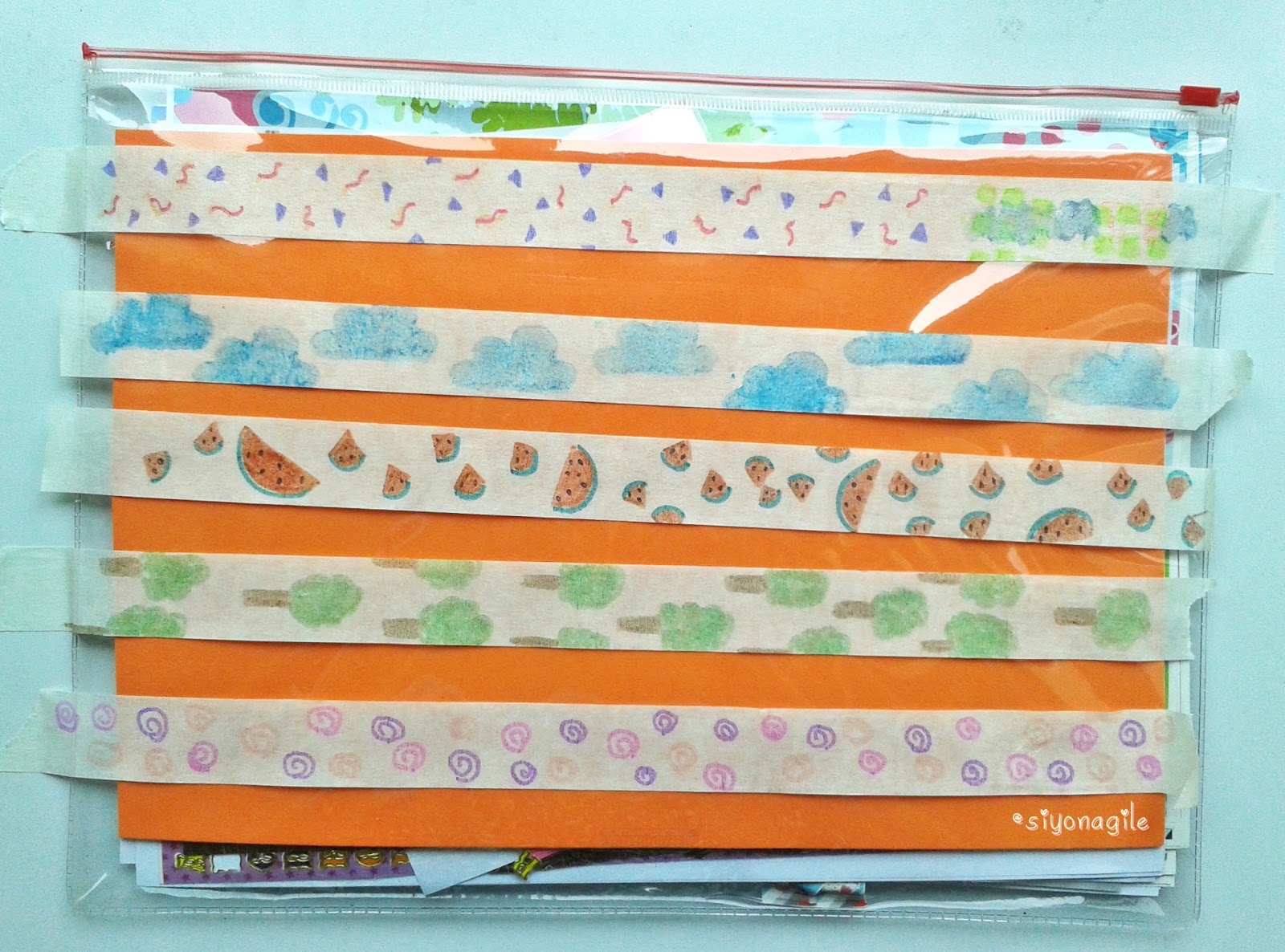 Siyonağ ile Bir Kağıt Bant Yapma Macerası Siyonağ ile Diy