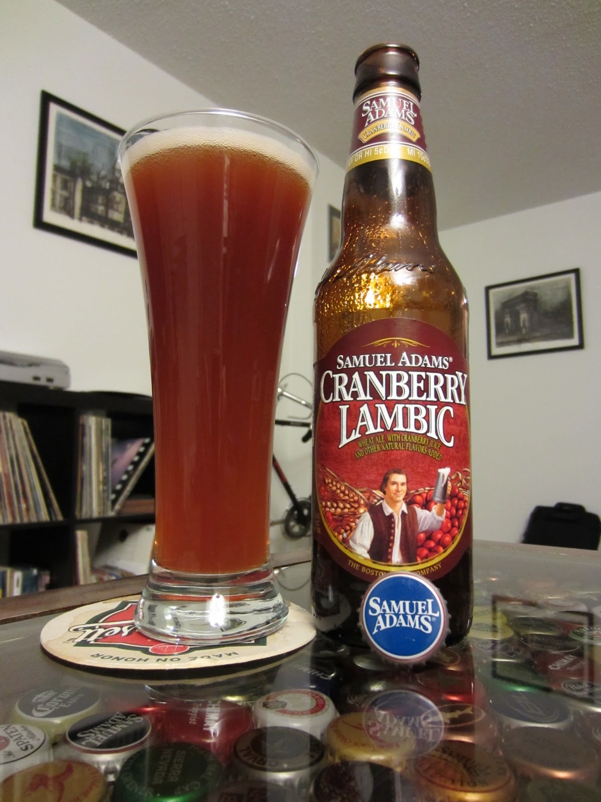 Musings on Beer: Boston Beer Company - Samuel Adams - Cranberry Lambic