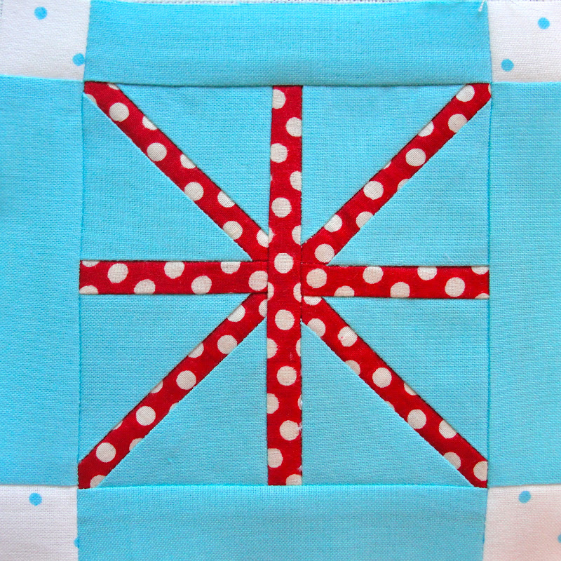 Stitchy Quilt Stuff Dear Jane Quilt, Week 2