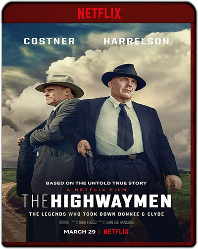 The Highwaymen (2019) 1080p NF WEB-DL HEVC HDR Dual Latino-Inglés [Subt. Esp] (Thriller. Crimen)