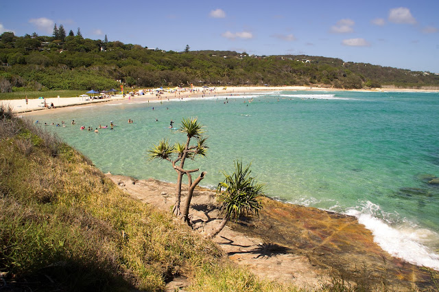 Cylinder Beach from lookout Stradbroke Island Cylinder Beach from lookout Stradbroke Island