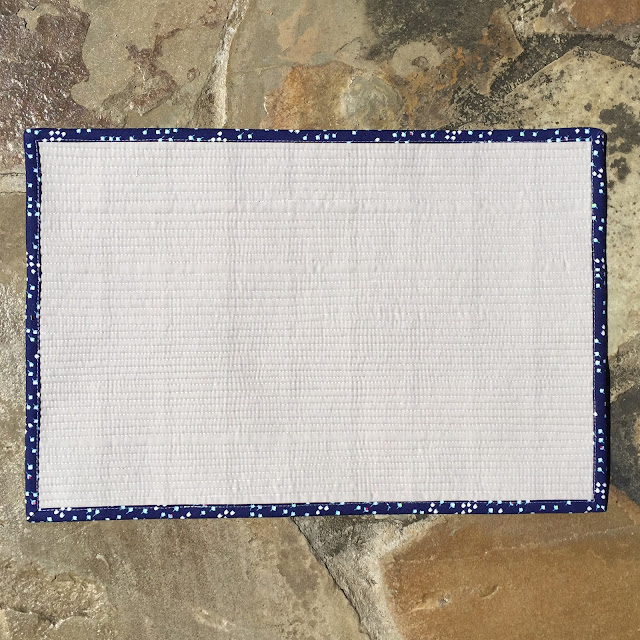 Three Owls Handmade Machine Binding Using Elmer's Glue Stick