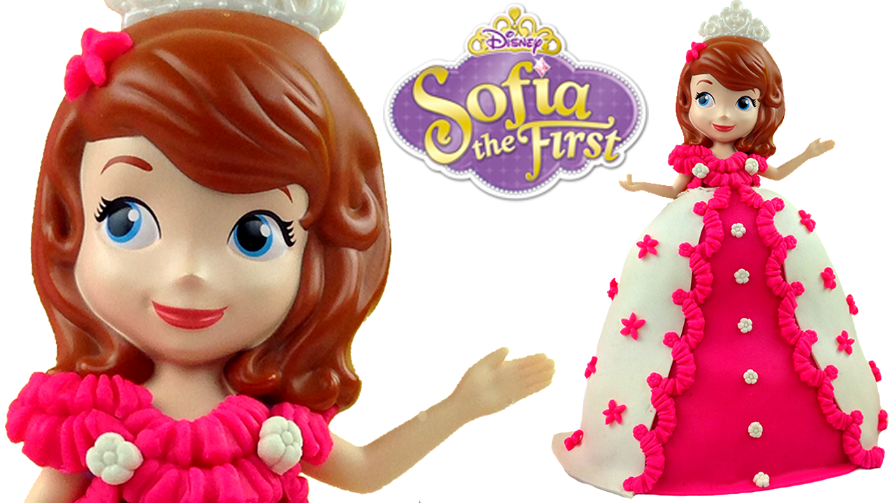 Prenses Sofia Sürpriz Oyuncaklı Oyun Hamuru DEV Elbise