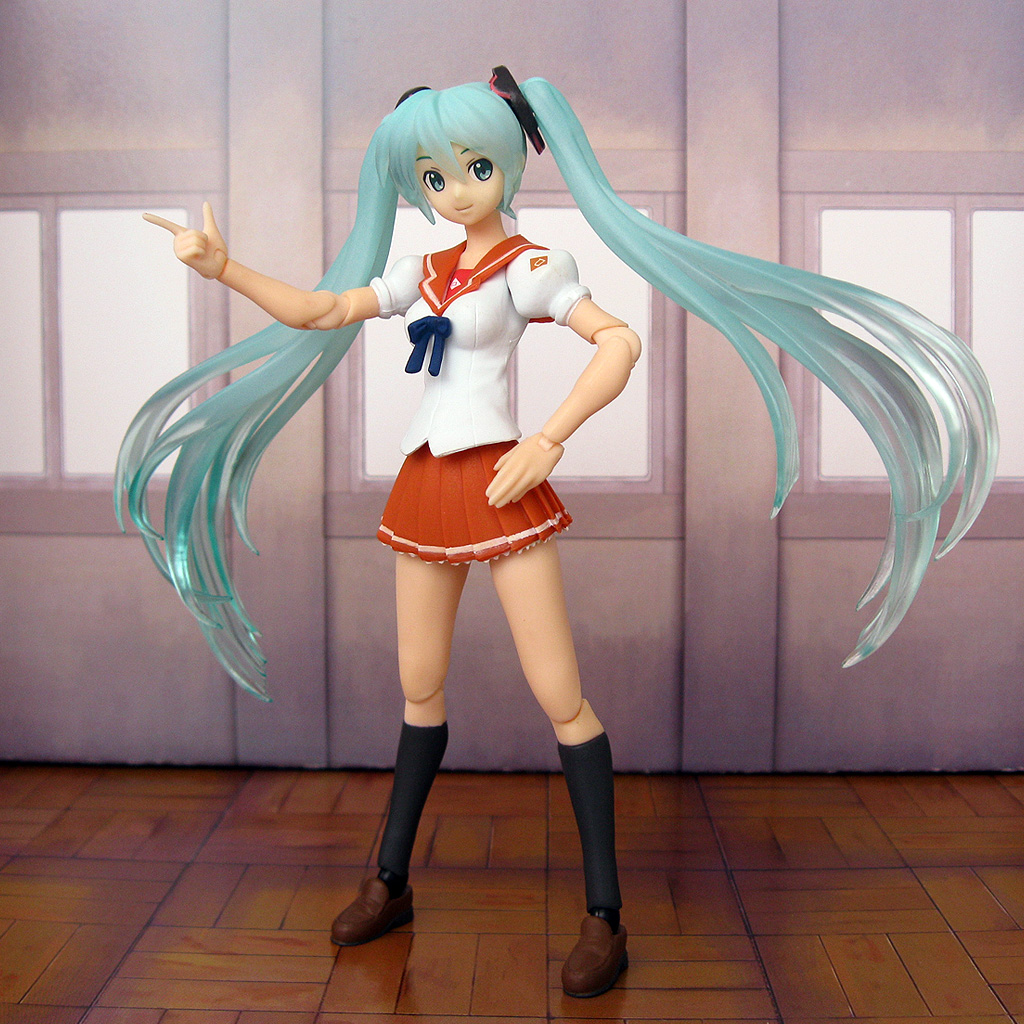 World of klaymore figma miku append