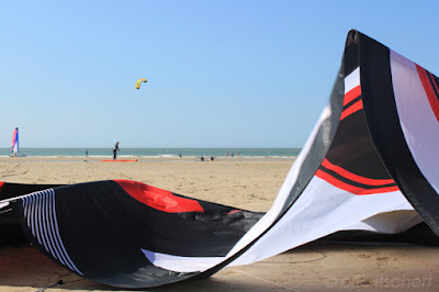 Cadzand, voilier, plage, ombre, Zwin