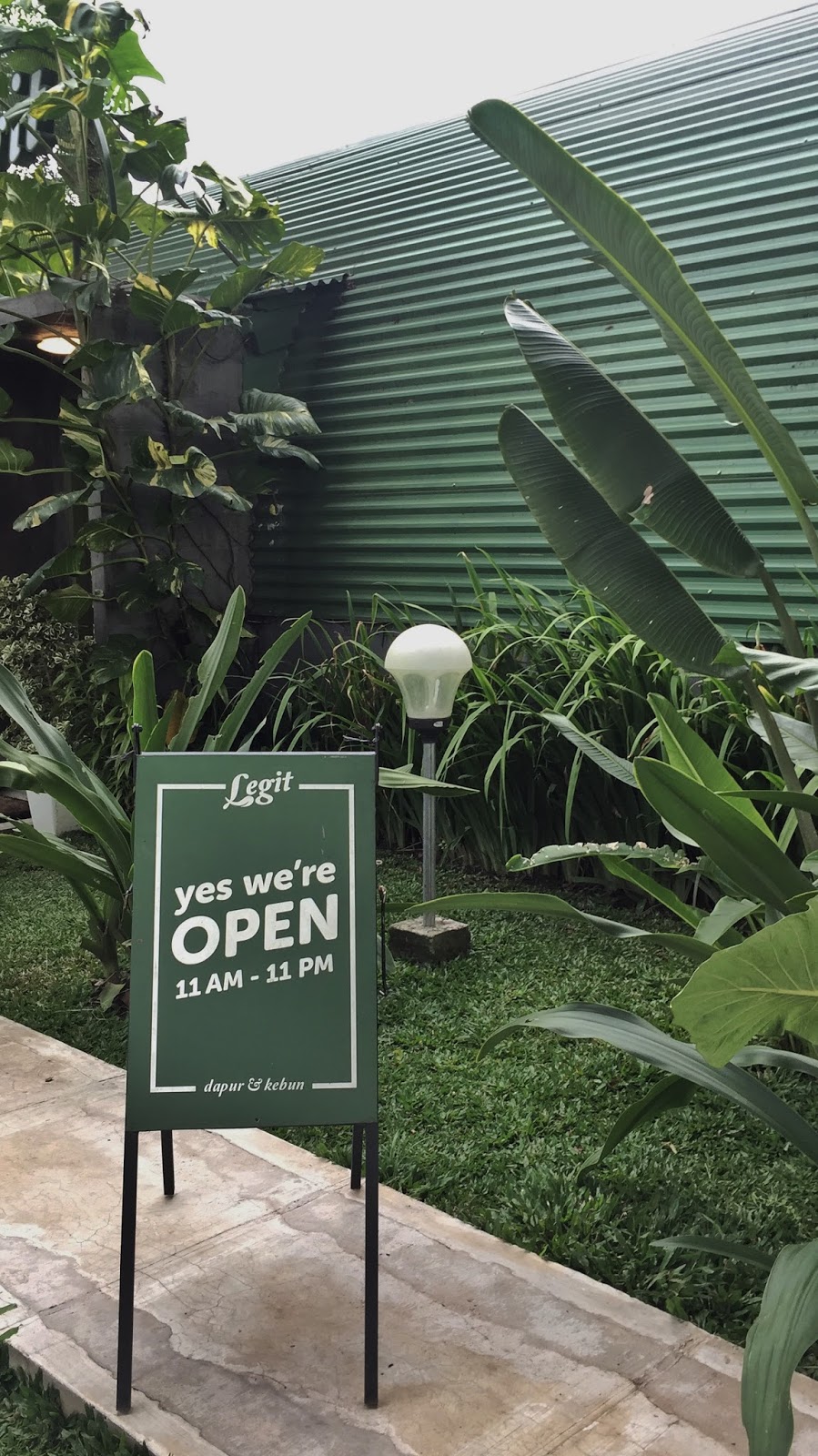 Lunch Terlegit di Legit Resto Jogja