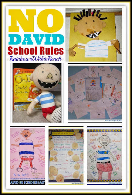"No David!" Picture Book for Back-to-School Setting Expectations + Behavior at RainbowsWithinReach