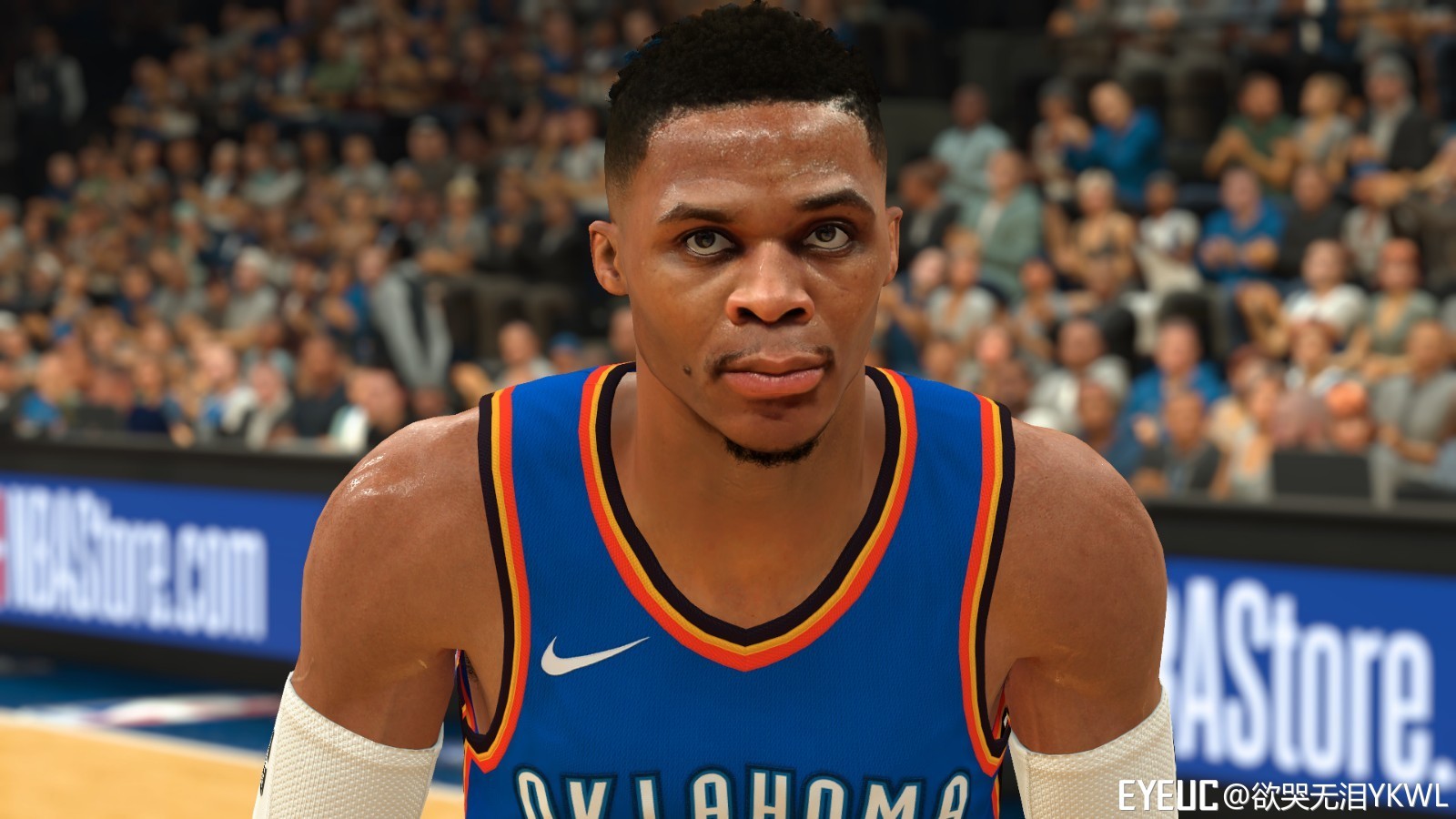 NBA 2K19 Russell Westbrook Cyberface by YKWL Shuajota