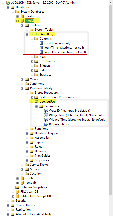 The SQL Server and .NET Hub: Modelling Database Creation with the Model ...