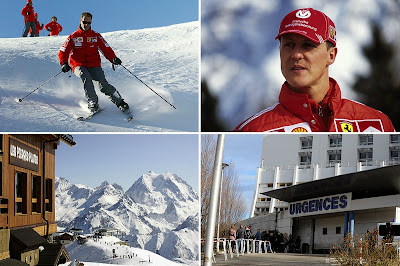 F1 Legend Michael Schumacher Injured in Skiing Accident in France