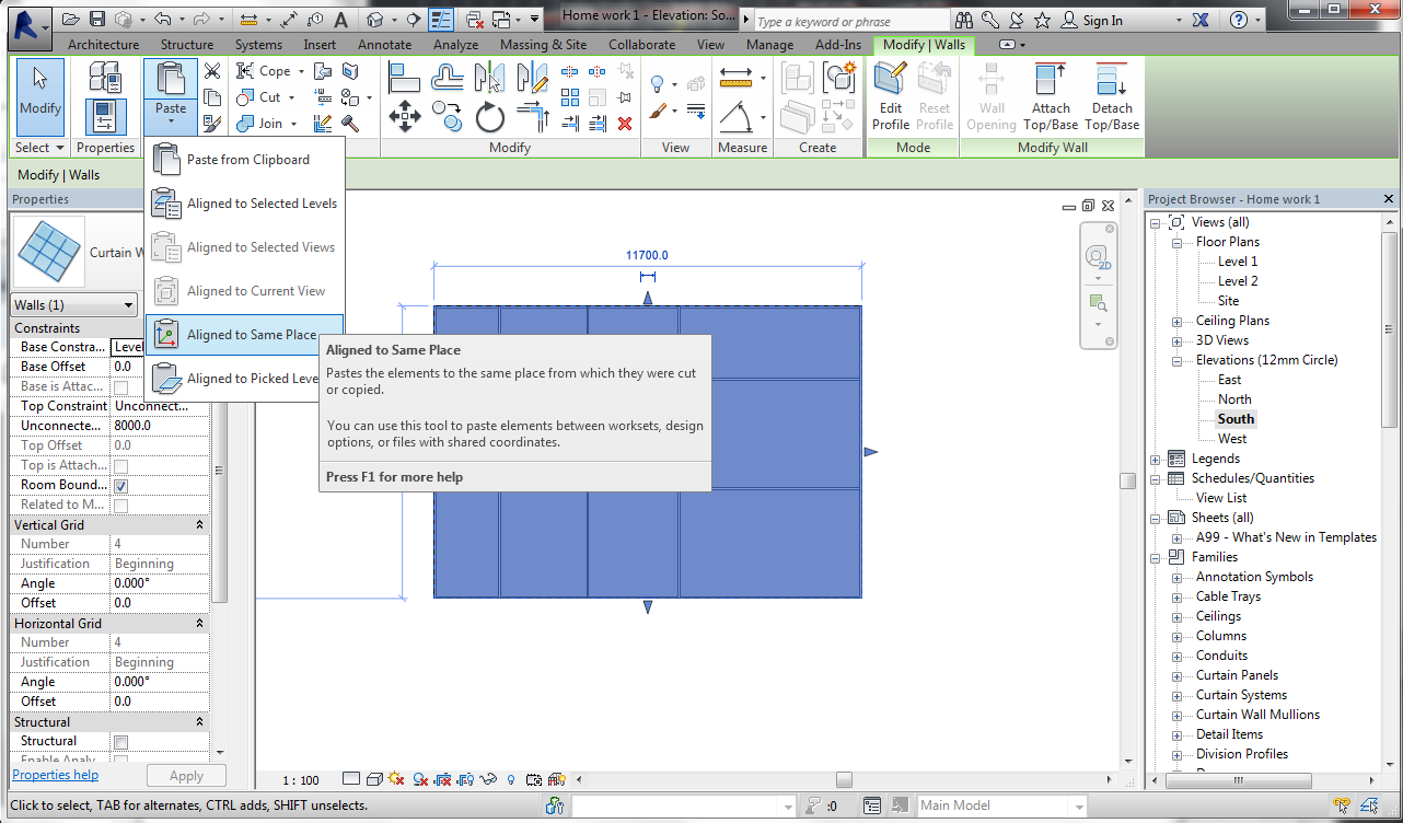 Tortilla Revit How To Create Curve Or Angled Mullion On Regular