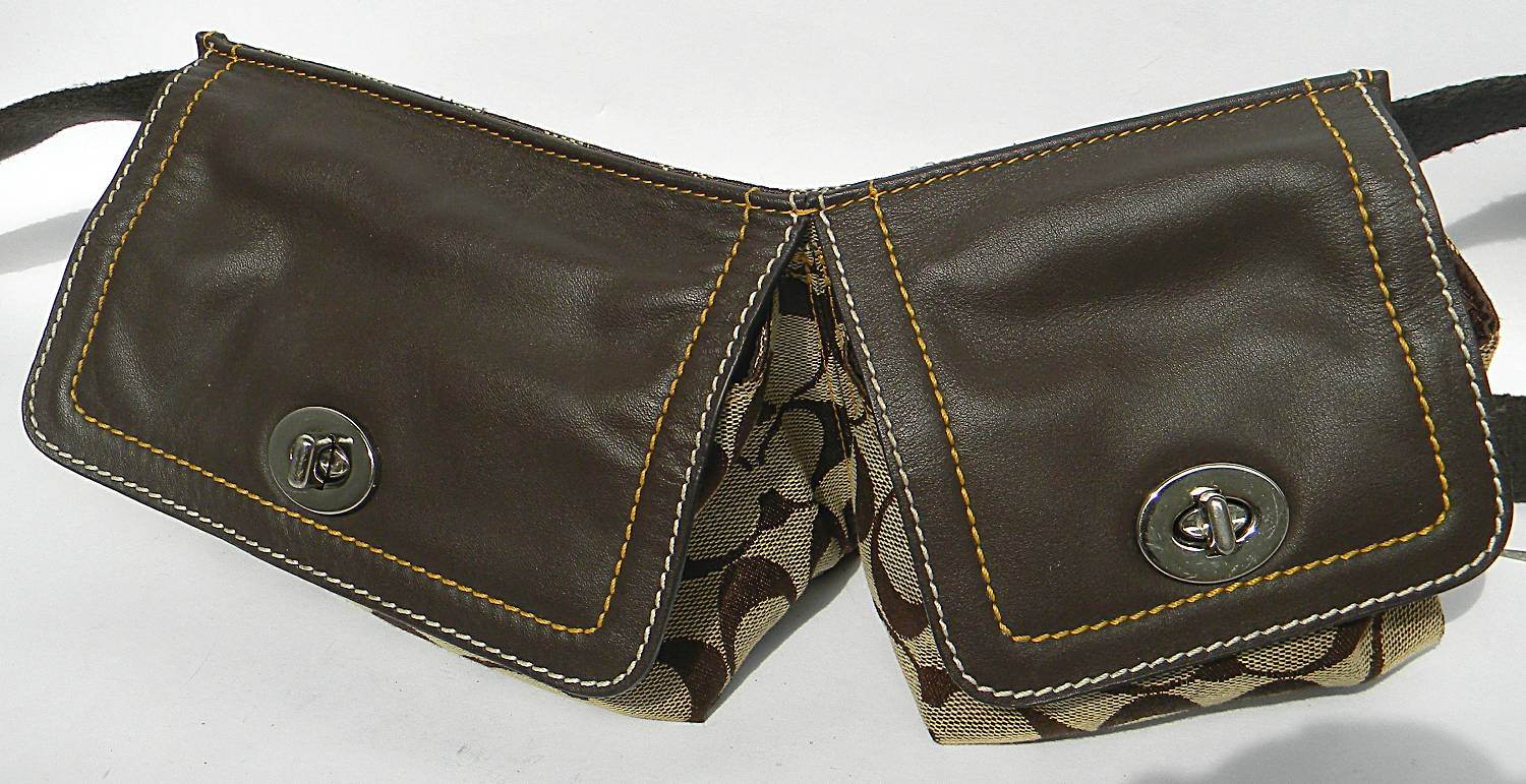 Janji Laku Authentic COACH Waist Pouch Bag