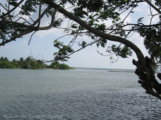 River beside Sabang Beach of Bulan, Bicolandia