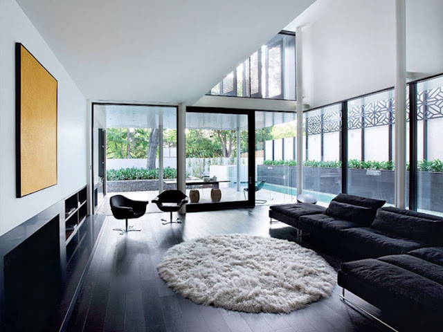 phối màu hợp lý trong nội thất chung cư
