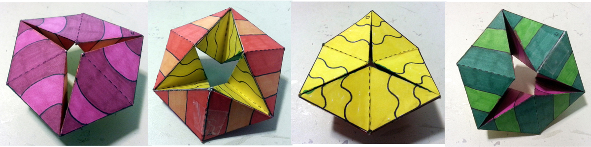 The Puzzle Den Summer Break Day 7 5 Flexagons The Puzzle Den Summer Break Day 7 5 Flexagons