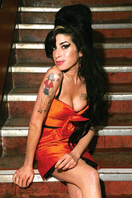 Amy Winehouse Foto de Amy Winehouse más delgada