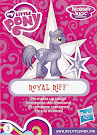 My Little Pony Wave 18 Royal Riff Blind Bag Card