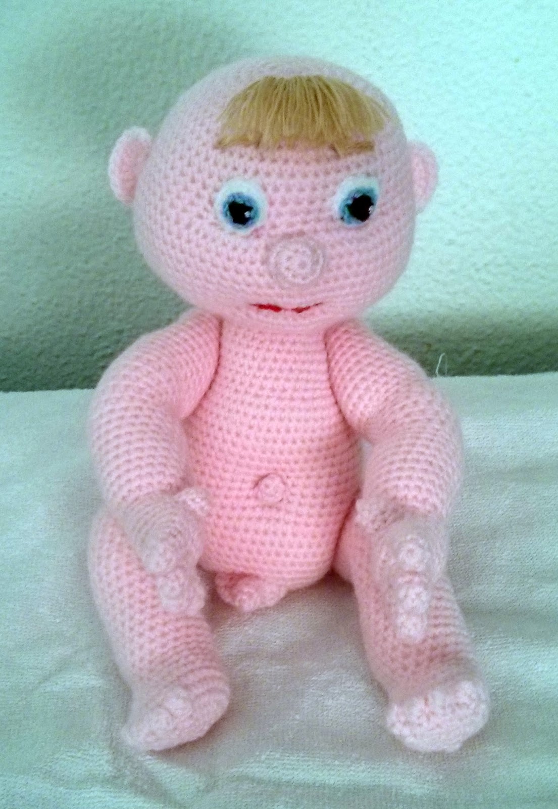 muñecos bebe crochet