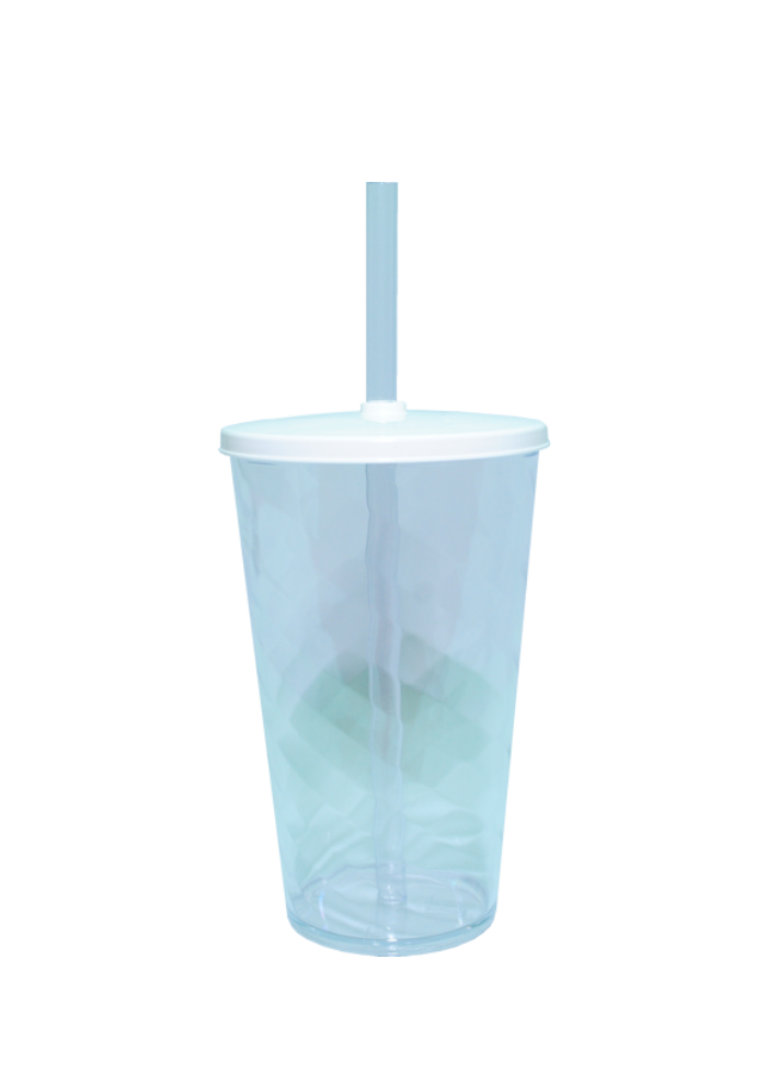 COPOS TWISTER 580 ML COM TAMPA E CANUDO - DEBRIND - Fábrica de Copos