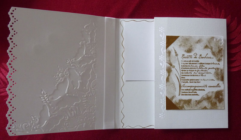 BernieScrap: Une carte mariage.