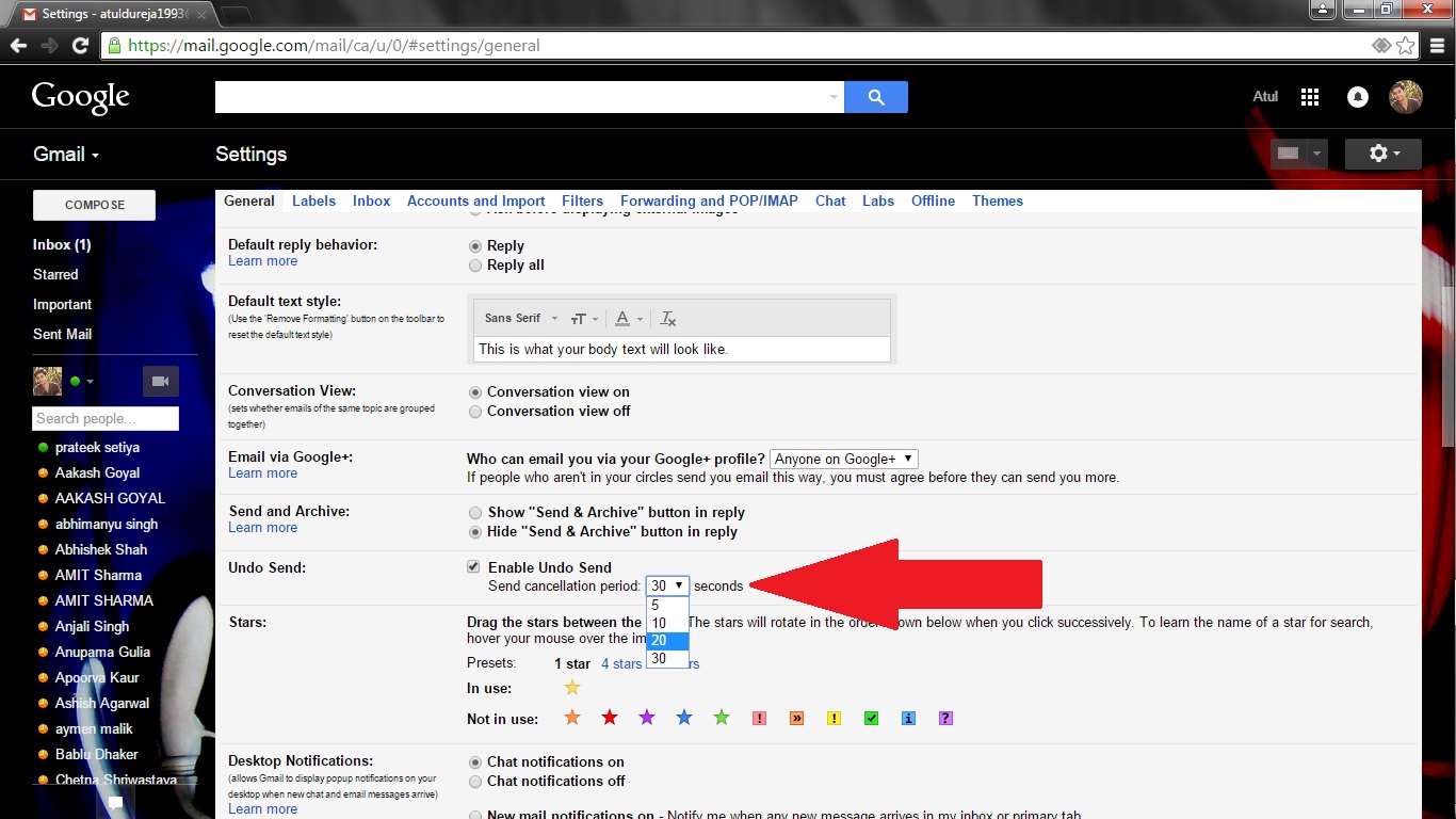 Gmail - Enable The Undo Send Feature | Got 2 Be Smart