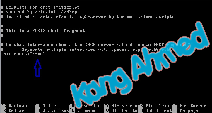 Tutorial konfigurasi DHCP Server Debian 5 - Blog Kang Ahmed