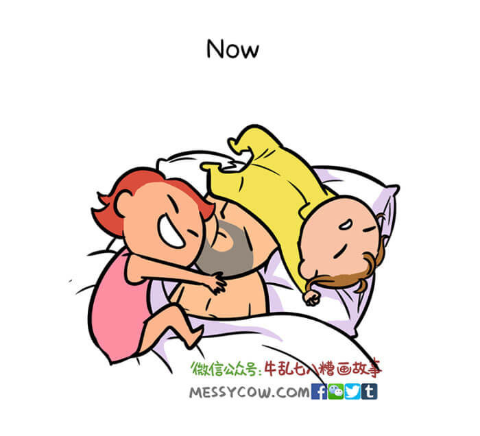Wife Creates Hilariously Adorable Illustrations To Prove That Men Also Change When They Become Parents Wife Creates Hilariously Adorable Illustrations To Prove That Men Also Change When They Become Parents