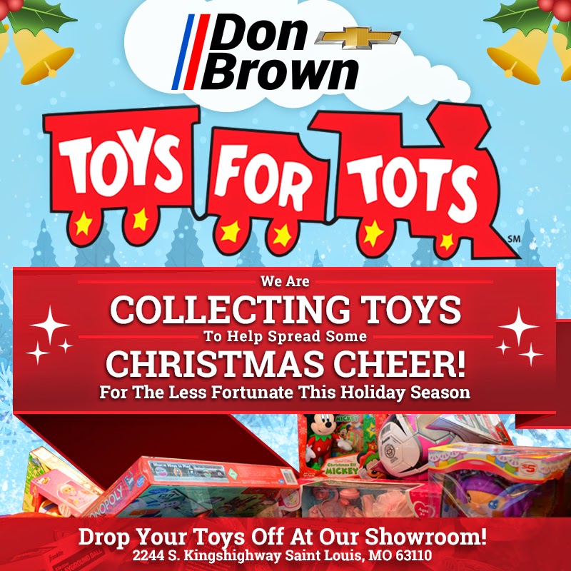 Don Brown Around St. Louis: Help Us Spread Christmas Cheer by Donating to Toys for Tots!