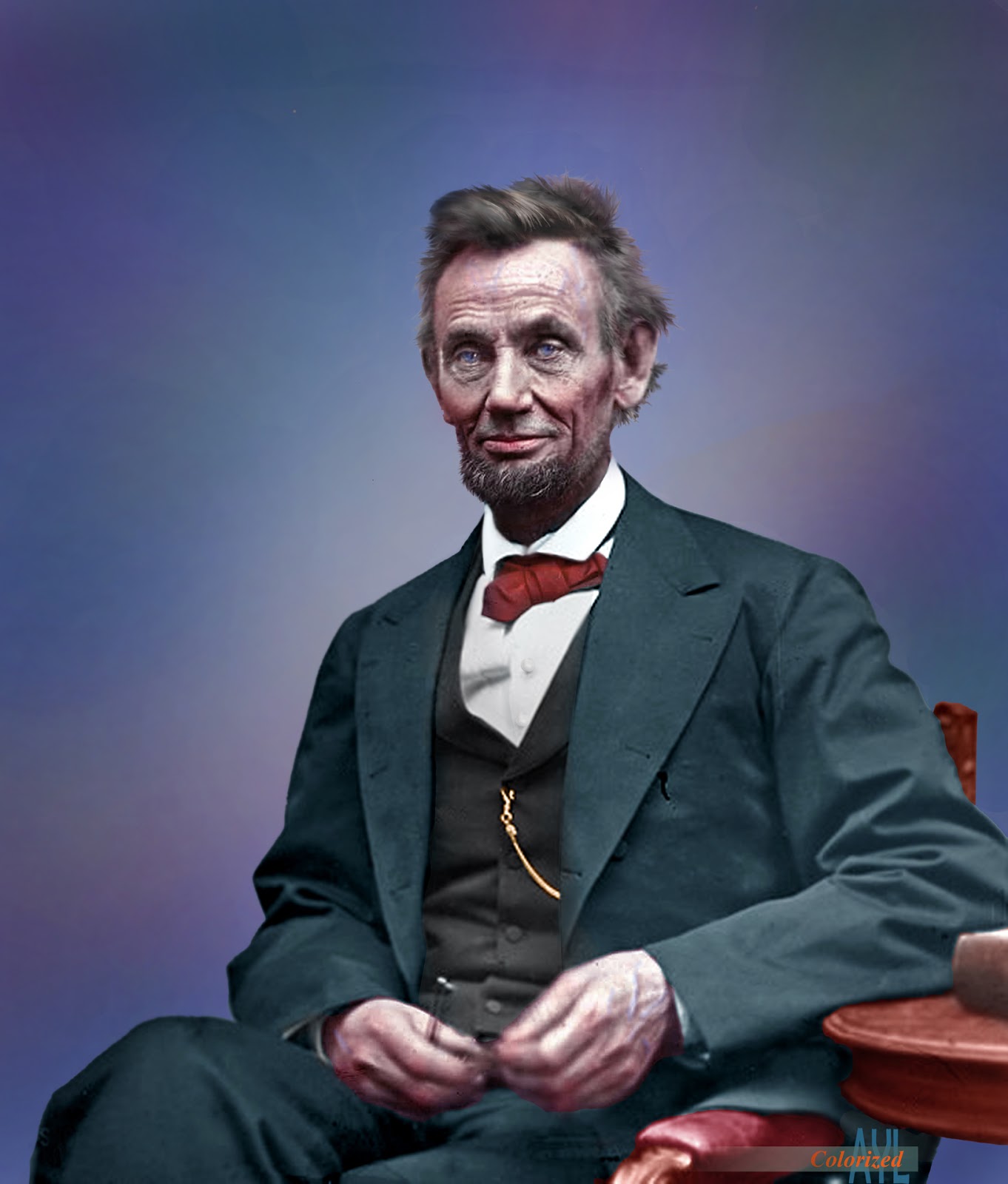 Colors For A Bygone Era 16th U S President Abe Lincoln Colorized Colors For A Bygone Era 16th U S President Abe Lincoln Colorized