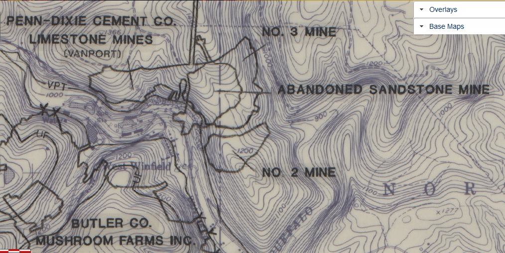 Old Industry of Southwestern Pennsylvania West Winfield and Winfield