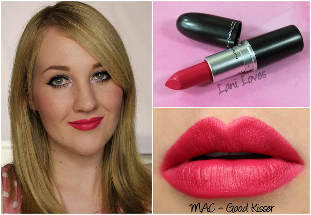 MAC Good Kisser lipstick swatch MAC Good Kisser lipstick swatch