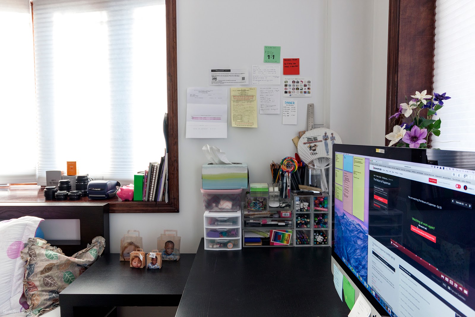 After - Room rearranging