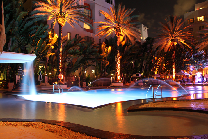 The Raleigh hotel, South Beach, Miami was the location of the Mercedes - Benz Fashion Week Swim 2013
