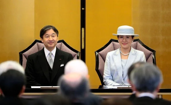 Emperor Naruhito and Empress Masako, Crown Prince Fumihito, Crown Princess Kiko, Princess Mako and Princess Kako