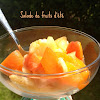 Salade Fruits Été Recette salade de fruits d'été simple