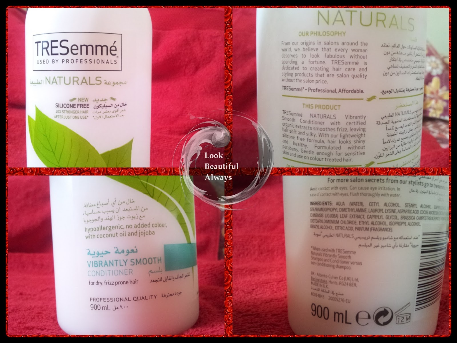 Look Beautiful Always: TRESemmé Naturals Vibrantly Smooth Shampoo ...