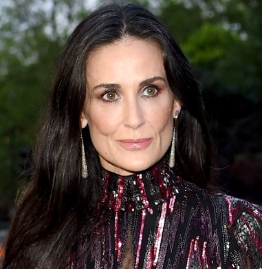 Demi Moore Foto de Demi Moore con algunas canas