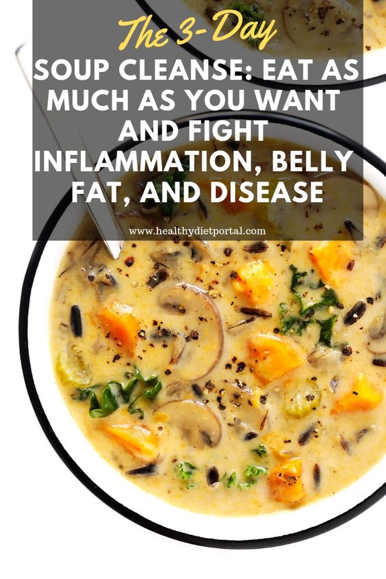 The 3Day Soup Cleanse Eat as Much as You Want and Fight Inflammation