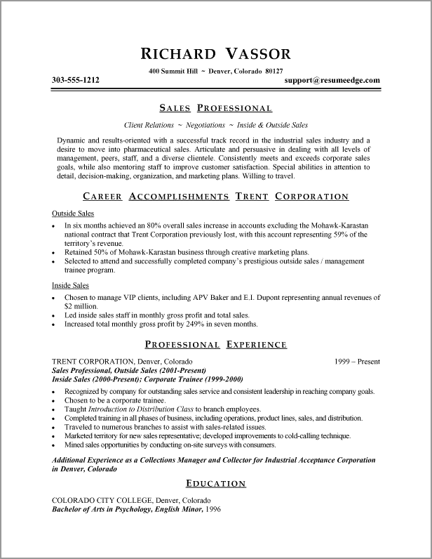 functional resume template pdf