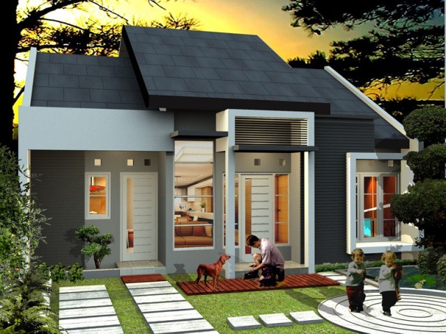 model rumah sederhana minimalis 2
