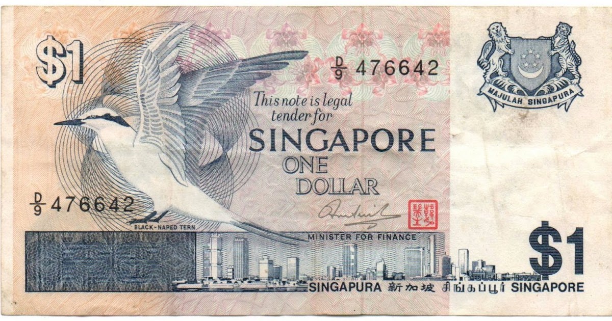 BILLETES DEL MUNDO: Singapur